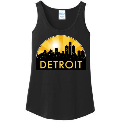 Detroit Record Logo Ladies Essential Tank