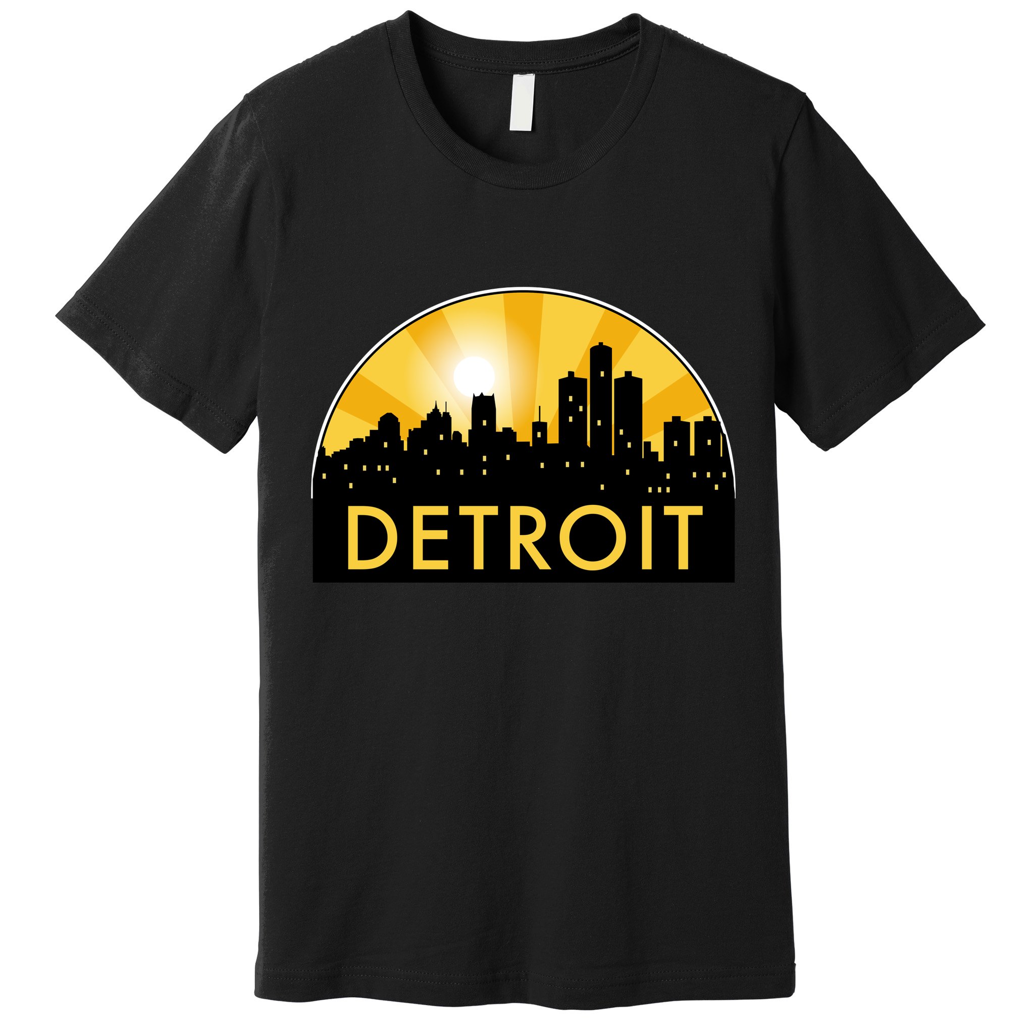 Detroit Record Logo Premium T-Shirt