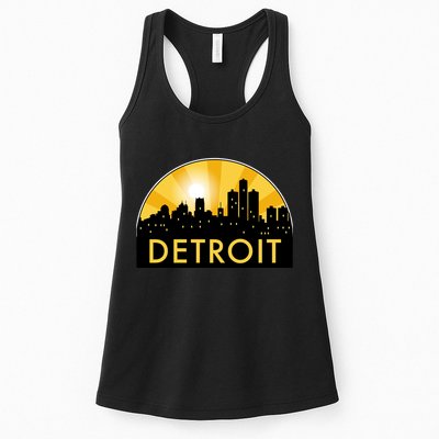 Detroit Record Logo Womens Tank Top