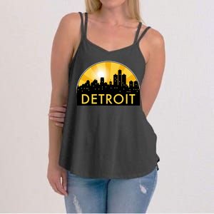 Detroit Record Logo Women's Strappy Tank