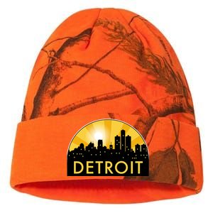 Detroit Record Logo Kati Licensed 12" Camo Beanie