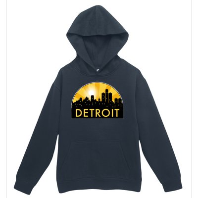 Detroit Record Logo Urban Pullover Hoodie