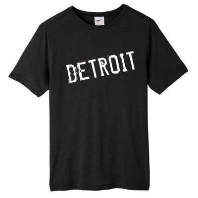 Detroit Retro Grunge Tall Fusion ChromaSoft Performance T-Shirt