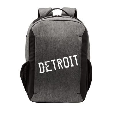 Detroit Retro Grunge Vector Backpack