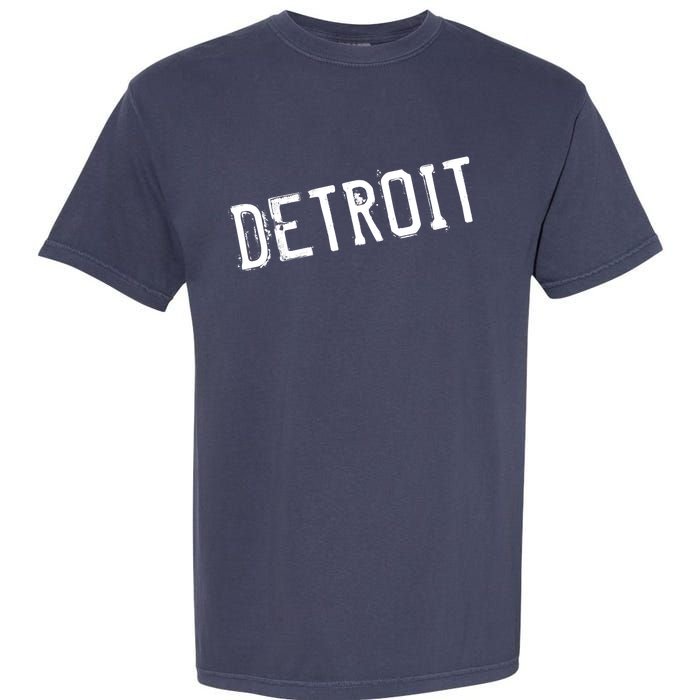 Detroit Retro Grunge Garment-Dyed Heavyweight T-Shirt