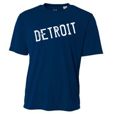 Detroit Retro Grunge Cooling Performance Crew T-Shirt