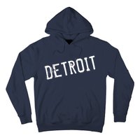 Detroit Retro Grunge Hoodie