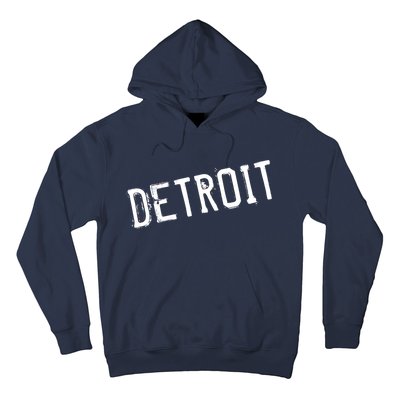 Detroit Retro Grunge Hoodie