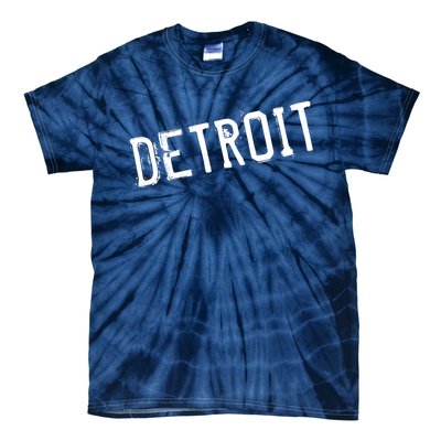 Detroit Retro Grunge Tie-Dye T-Shirt