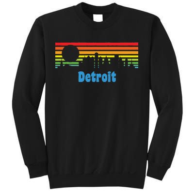 Detroit Retro Skyline Sweatshirt