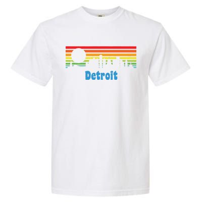 Detroit Retro Skyline Garment-Dyed Heavyweight T-Shirt