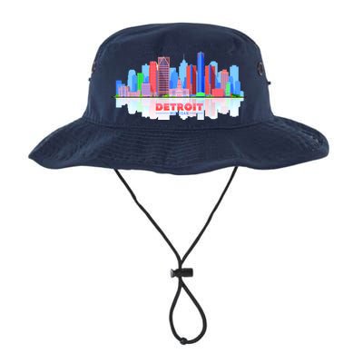 Detroit Skyline Abstract Legacy Cool Fit Booney Bucket Hat