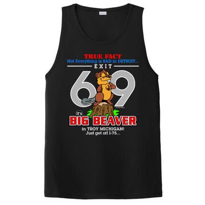 Detroit True Fact Big Beaver Exit 69 PosiCharge Competitor Tank