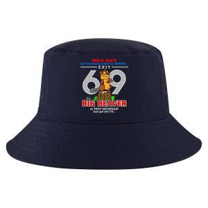 Detroit True Fact Big Beaver Exit 69 Cool Comfort Performance Bucket Hat