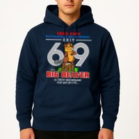 Detroit True Fact Big Beaver Exit 69 Hoodie