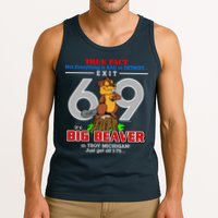 Detroit True Fact Big Beaver Exit 69 Tank Top