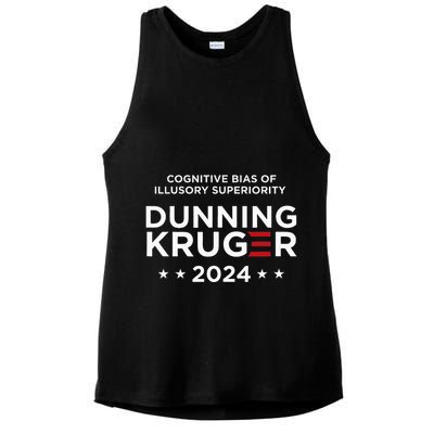 Dunningkruger Effect Unaware Behavior Humorous Psychology Ladies PosiCharge Tri-Blend Wicking Tank