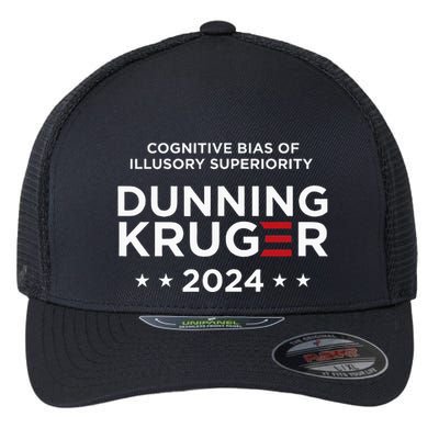 Dunningkruger Effect Unaware Behavior Humorous Psychology Flexfit Unipanel Trucker Cap