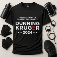 Dunningkruger Effect Unaware Behavior Humorous Psychology Performance Shirt