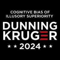 Dunningkruger Effect Unaware Behavior Humorous Psychology Sustainable Bucket Hat