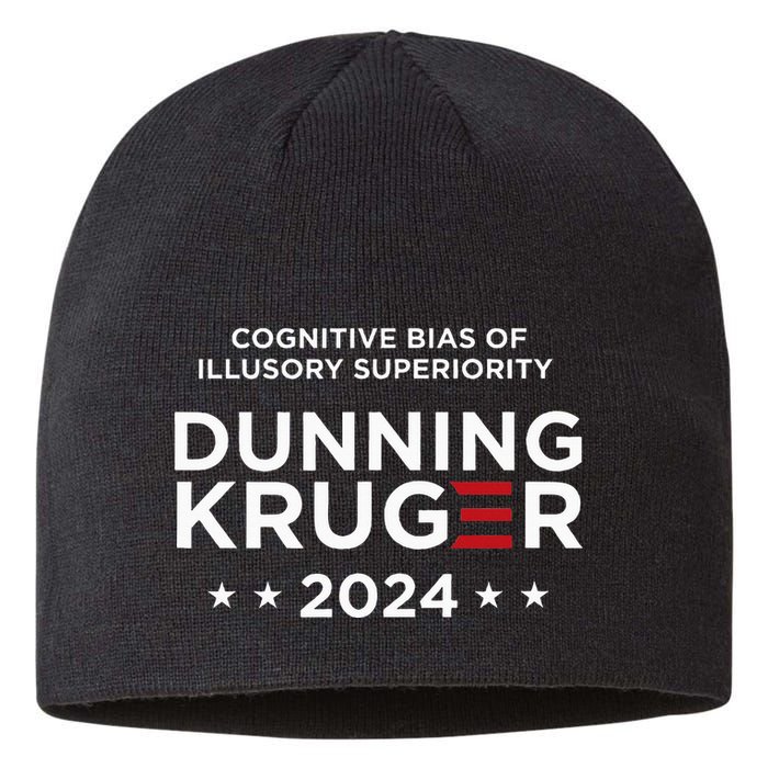 Dunningkruger Effect Unaware Behavior Humorous Psychology Sustainable Beanie