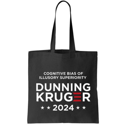 Dunningkruger Effect Unaware Behavior Humorous Psychology Bag