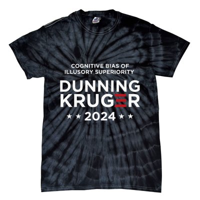 Dunningkruger Effect Unaware Behavior Humorous Psychology Tie-Dye T-Shirt