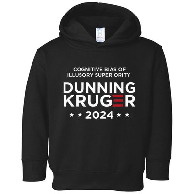 Dunningkruger Effect Unaware Behavior Humorous Psychology Toddler Hoodie
