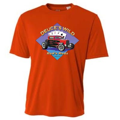 Deuce's Wild Hot Rod Larry Grossman Cooling Performance Crew T-Shirt