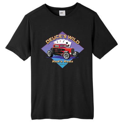 Deuce's Wild Hot Rod Larry Grossman Tall Fusion ChromaSoft Performance T-Shirt