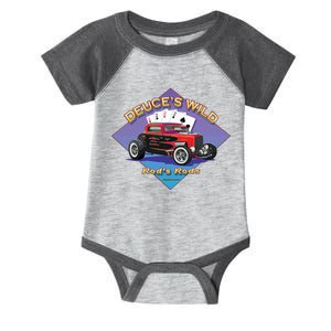 Deuce's Wild Hot Rod Larry Grossman Infant Baby Jersey Bodysuit