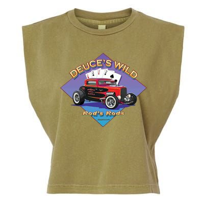 Deuce's Wild Hot Rod Larry Grossman Garment-Dyed Women's Muscle Tee