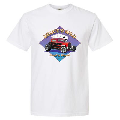 Deuce's Wild Hot Rod Larry Grossman Garment-Dyed Heavyweight T-Shirt