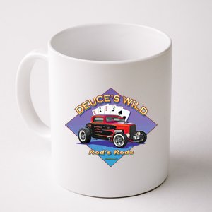 Deuce's Wild Hot Rod Larry Grossman Coffee Mug