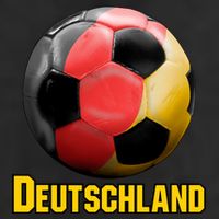 Deutschland German Flag Germany Soccer Style 7 Panel Mesh Trucker Snapback Hat