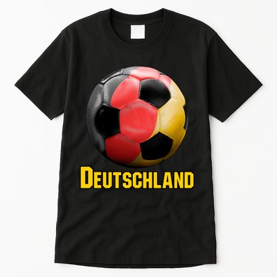 Deutschland German Flag Germany Soccer Style Tall T-Shirt