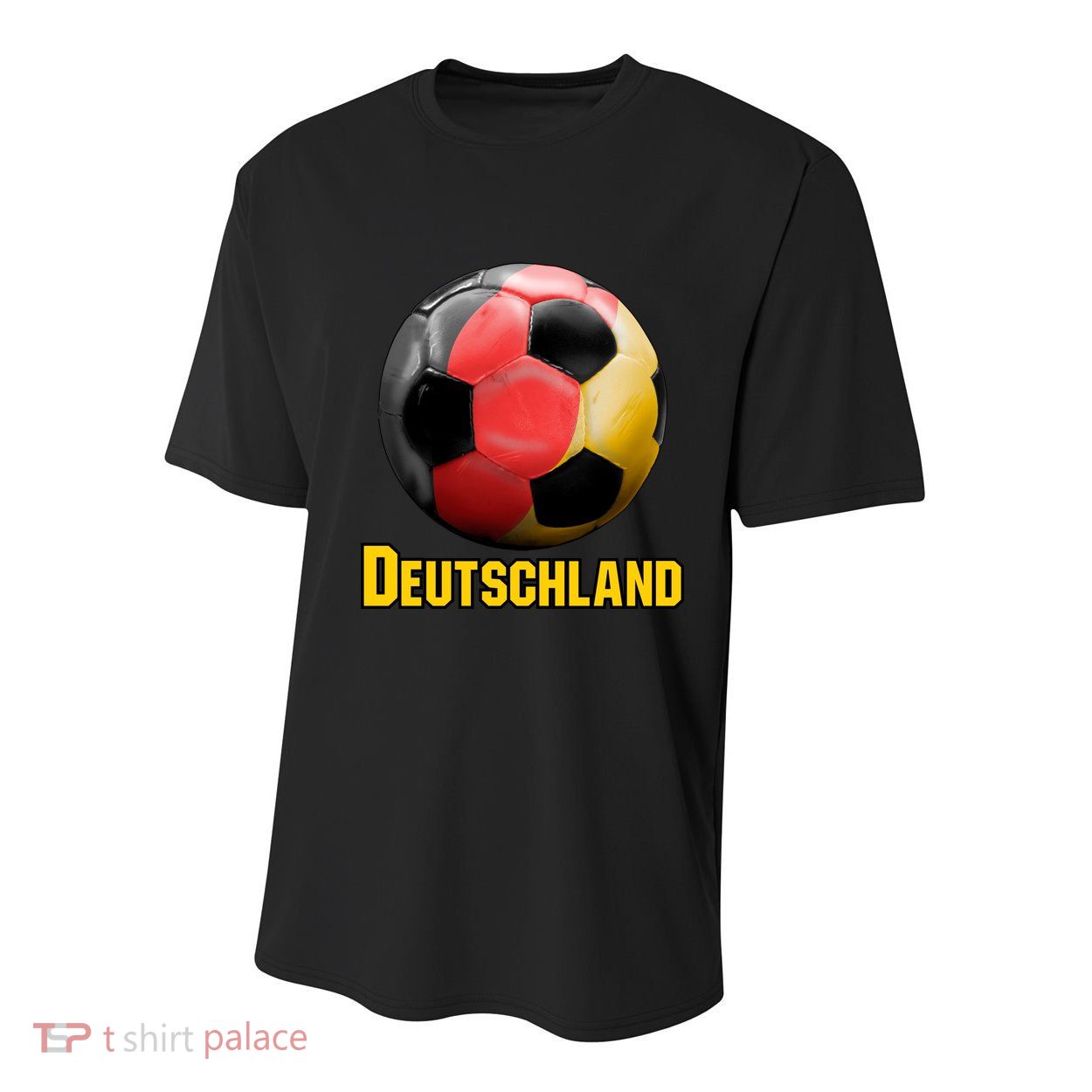 Deutschland German Flag Germany Soccer Style Youth Performance Sprint T-Shirt