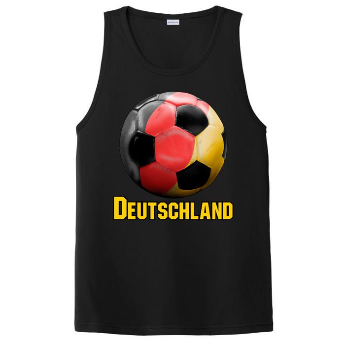 Deutschland German Flag Germany Soccer Style PosiCharge Competitor Tank