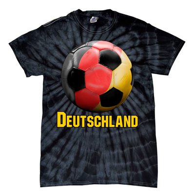 Deutschland German Flag Germany Soccer Style Tie-Dye T-Shirt