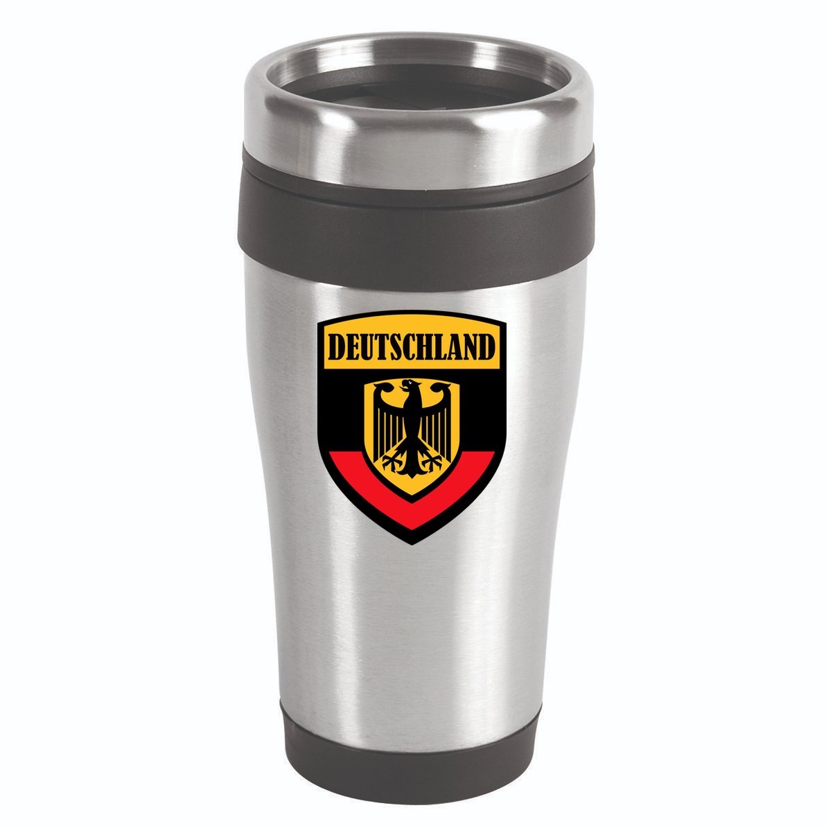 Deutschland Germany Crest 16oz Travel Tumbler