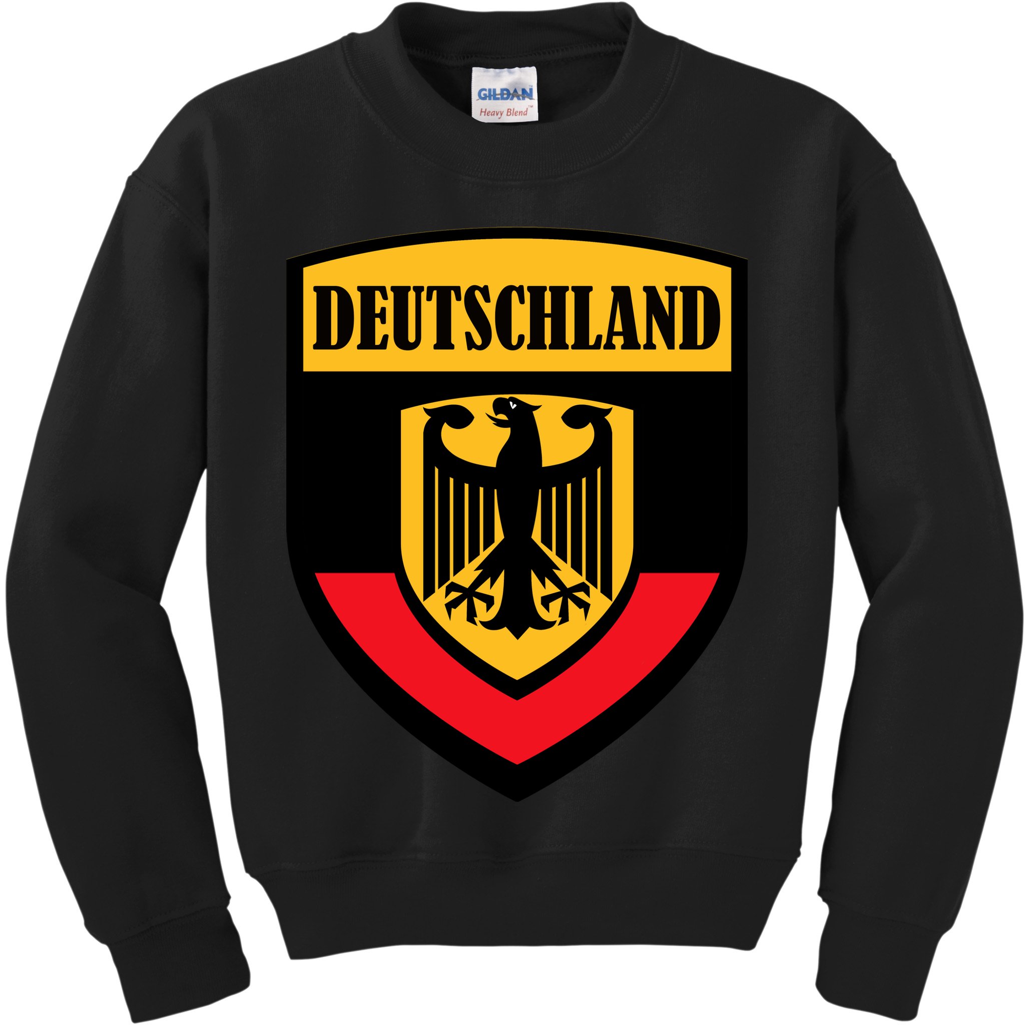 Deutschland Germany Crest Kids Sweatshirt