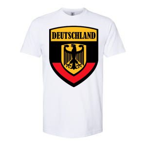 Deutschland Germany Crest Softstyle CVC T-Shirt