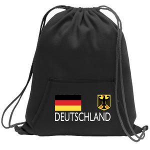 Deutschland Germany Soccer Sweatshirt Cinch Pack Bag