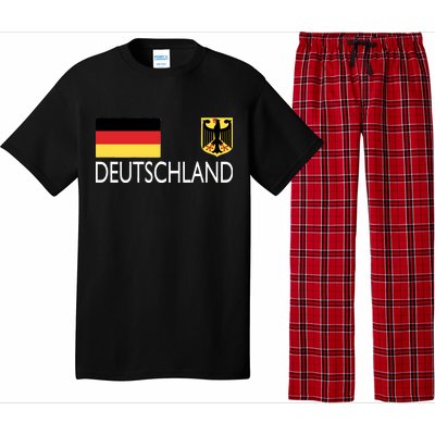 Deutschland Germany Soccer Pajama Set