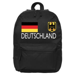 Deutschland Germany Soccer 16 in Basic Backpack