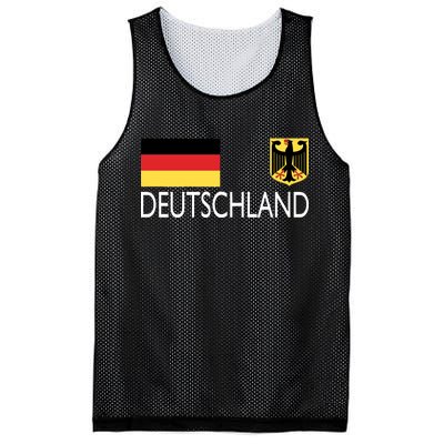 Deutschland Germany Soccer Mesh Reversible Basketball Jersey Tank