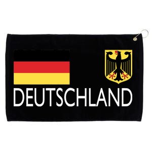 Deutschland Germany Soccer Grommeted Golf Towel