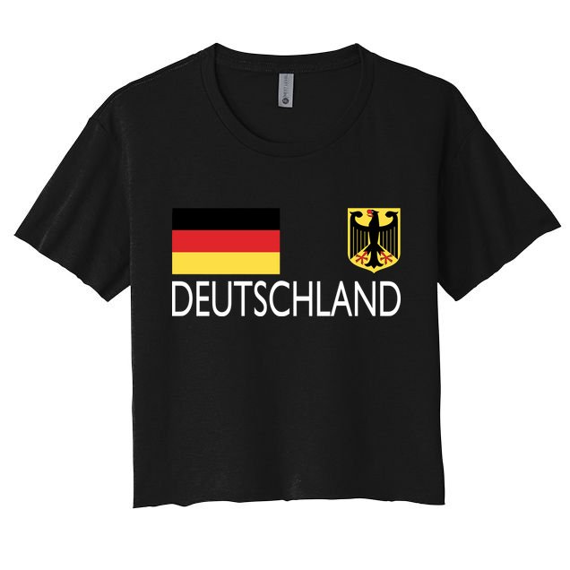 Deutschland Germany Soccer Crop Top