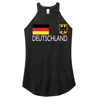 Deutschland Germany Soccer Women’s Perfect Tri Rocker Tank