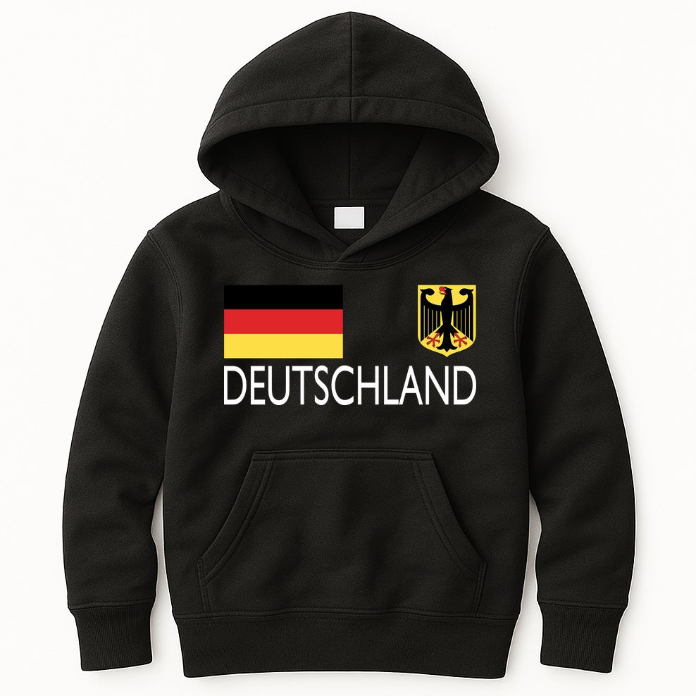 Deutschland Germany Soccer Kids Hoodie